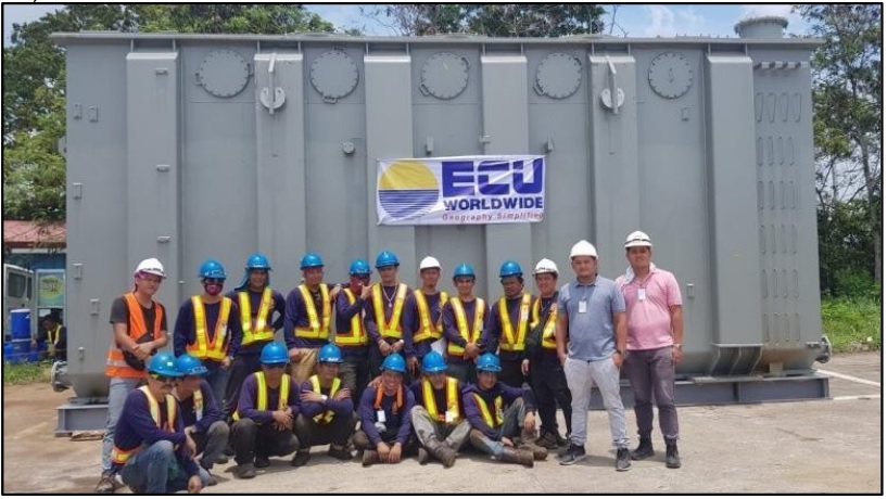 Show news item for ECU WORLDWIDE- HANDLING OF ONE (1) UNIT 247MT ABB TRANSFORMER (BODY) Picture for news item ECU WORLDWIDE- HANDLING OF ONE (1) UNIT 247MT ABB TRANSFORMER (BODY)