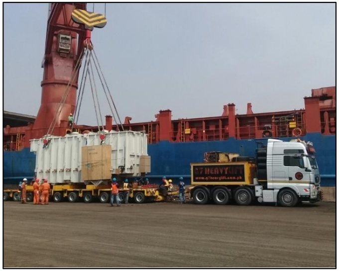 Picture for news item DB SCHENKER – HANDLING OF 2 UNITS 300MVA TRANSFORMER FOR NAGA, CAM. SUR. AND SAN RAFAEL, BULACAN